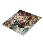 Kandinskys abstraktes Kunstwerk, Composition VI, Fliese (Seite)