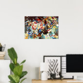 Kandinskys abstraktes Kunstwerk, Composition VI, Poster (Heimbüro)