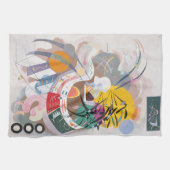 Kandinskys Abstraktes Kunstwerk Geschirrtuch (Horizontal)