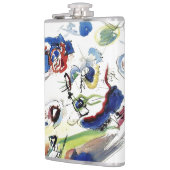 Kandinskys Abstraktes Malwerk Flachmann (Links)