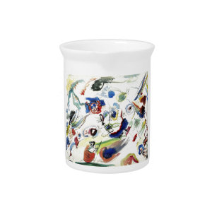 Kandinskys Abstraktes Malwerk Getränke Pitcher
