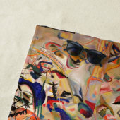 Kandinskys Abstraktes Malwerk Strandtuch (Beispiel)