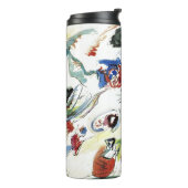 Kandinskys Abstraktes Malwerk Thermosbecher (Nach links gedreht)