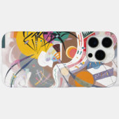 Kandinsky's Dominant Curve Abstrakt Art Malerei Case-Mate iPhone Hülle (Rückseite (Horizontal))