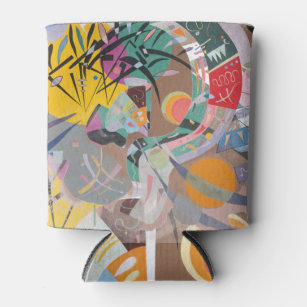Kandinsky's Dominant Curve Abstrakt Art Malerei Dosenkühler