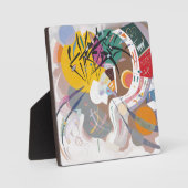 Kandinsky's Dominant Curve Abstrakt Art Malerei Fotoplatte (Vorderseite)