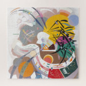 Kandinsky's Dominant Curve Abstrakt Art Malerei Puzzle (Horizontal)