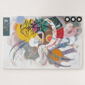 Kandinsky's Dominant Curve Abstrakt Art Malerei Puzzle (Horizontal)