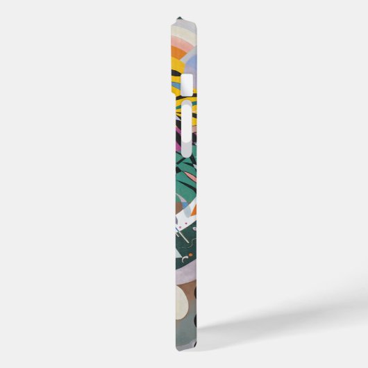 Kandinsky's Dominant Curve Abstrakt Case-Mate iPhone Hülle (Rückseite / Links)