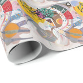 Kandinsky's Dominant Curve Abstrakt Geschenkpapier (Rolleneckpunkt)