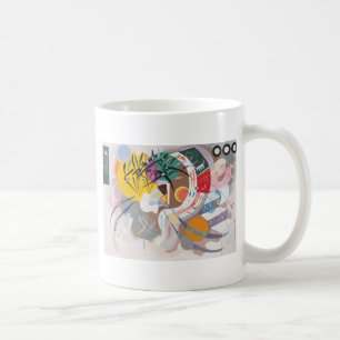 Kandinsky's Dominant Curve Abstrakt Kaffeetasse