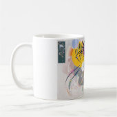 Kandinsky's Dominant Curve Abstrakt Kaffeetasse (Links)