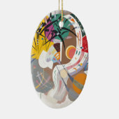 Kandinsky's Dominant Curve Abstrakt Keramik Ornament (Rechts)