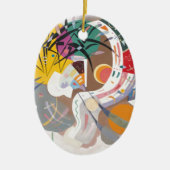Kandinsky's Dominant Curve Abstrakt Keramik Ornament (Vorne)