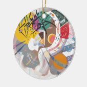 Kandinsky's Dominant Curve Abstrakt Keramikornament (Links)