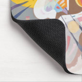 Kandinsky's Dominant Curve Abstrakt Mousepad (Ecke)