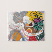 Kandinsky's Dominant Curve Abstrakt Puzzle (Horizontal)