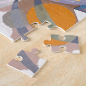 Kandinsky's Dominant Curve Abstrakt Puzzle (Seite)