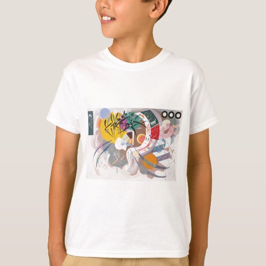 Kandinsky's Dominant Curve Abstrakt T-Shirt (Vorderseite)