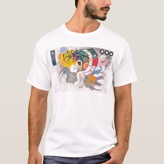 Kandinsky's Dominant Curve Abstrakt T-Shirt (Vorderseite)