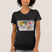 Kandinsky's Dominant Curve Abstrakt T-Shirt (Vorderseite)