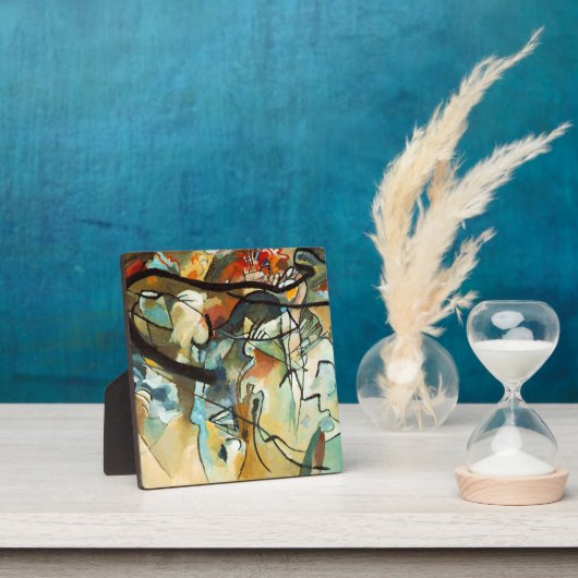 Kandinskys Gemälde, Composition V, Fotoplatte (InSitu)