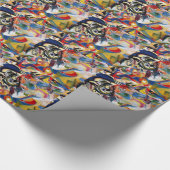 Kandinsky's Komposition Abstrakt Artwork Geschenkpapier (Ecke)