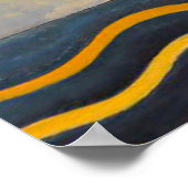 Kandinsky's Komposition Abstrakte Malerarbeiten Poster (Ecke)