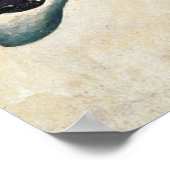 Kandinsky's Komposition Abstrakte Malerei Poster (Ecke)