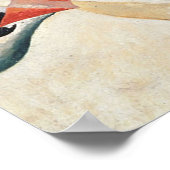 Kandinsky's Komposition Abstrakte Malerei Poster (Ecke)