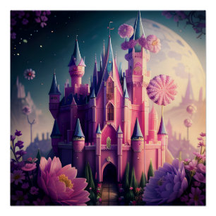 Kandis-Schloss Eins Poster