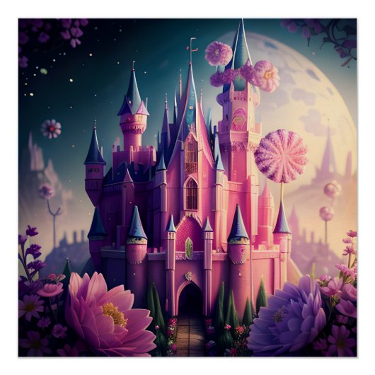 Kandis-Schloss Eins Poster (Vorderseite)