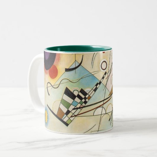 Kandiskyy Zweifarbige Tasse (Vorderseite Links)