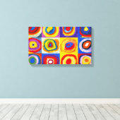 Kandisnky Circles Canvas Print Leinwanddruck (Insitu (Holzboden))