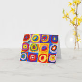 Kandisnky Circles-Note-Karte Karte (Gelbe Blume)