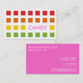 KANDY (Mod-Quadrate) Visitenkarte (Vorne/Hinten)