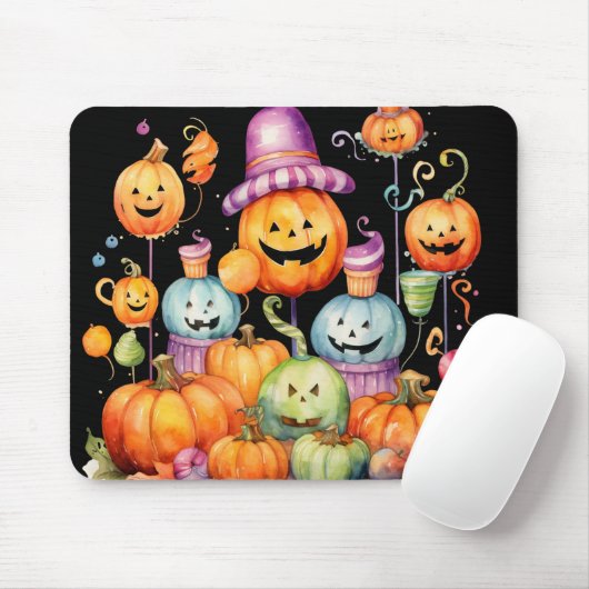 KANDY & PUMPKINS IN HELLEN FARBEN MOUSEPAD (Mit Mouse)