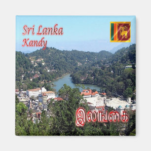 KANDY-SEE, Sri Lanka, Asien, Kühlschrank Magnet
