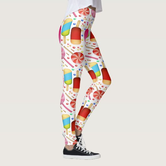 KANDY SWEET PATTERN RAINBOIN LEGGINGS (Rechts)