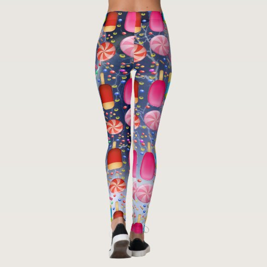 KANDY SWEET PATTERN RAINBOIN LEGGINGS (Rückseite)