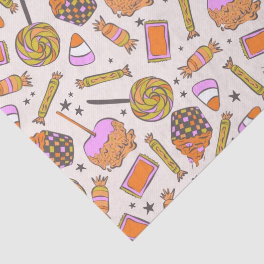 Kandy-Themed Halloween-Tissue Seidenpapier (Ausschnitt)