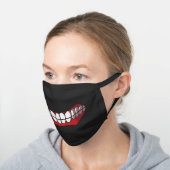 Kaneki Ken Tokyo Ghoul Anime-Maske Schwarze Baumwoll Mund-Nasen-Maske (Gewinkelt )