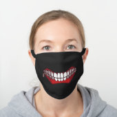 Kaneki Ken Tokyo Ghoul Anime-Maske Schwarze Baumwoll Mund-Nasen-Maske (Getragen)