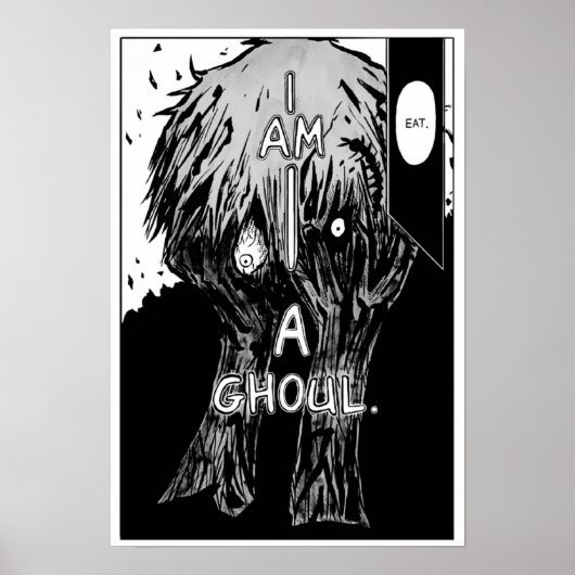 Kaneki Tokyo Ghoul Manga Panel Poster (Vorne)