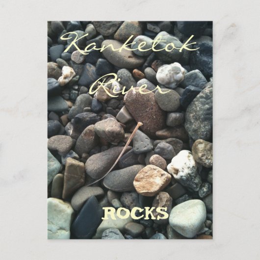 Kanektok River ROCKS! Postkarte (Vorderseite)