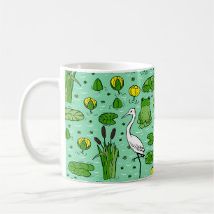 Kanen, Helden, Lilien: Vintager Schwarm. Kaffeetasse