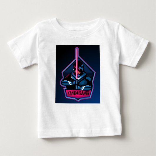 KANENI GAMER spielt phantastische Spiele Baby T-shirt (Vorderseite)