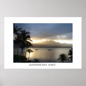 Kaneohe Bay, Oahu Poster (Vorne)