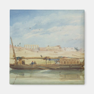 Kanga am Nil in Luxor Magnet