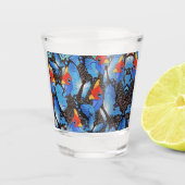 Kanga Blue Cooler Schnapsglas (Vorderseite)